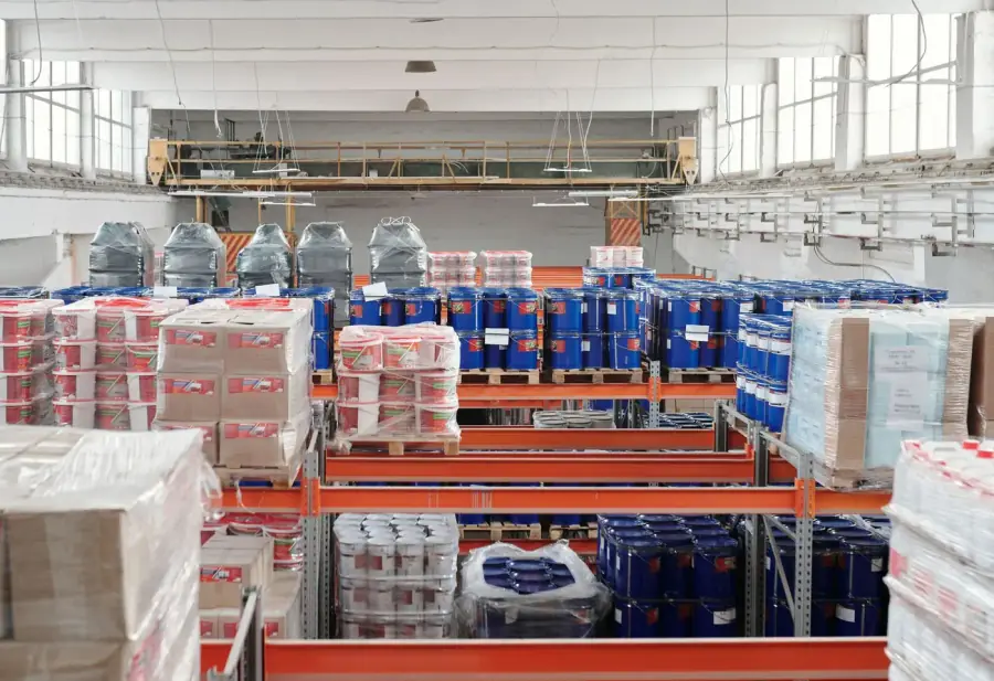 Averstar agrochemical warehouse and packaged export products
